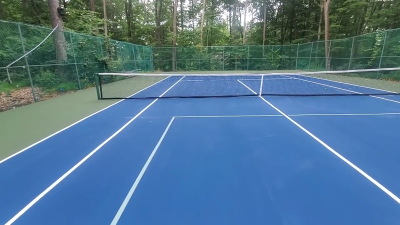 Tennis Court Fixing Up Project